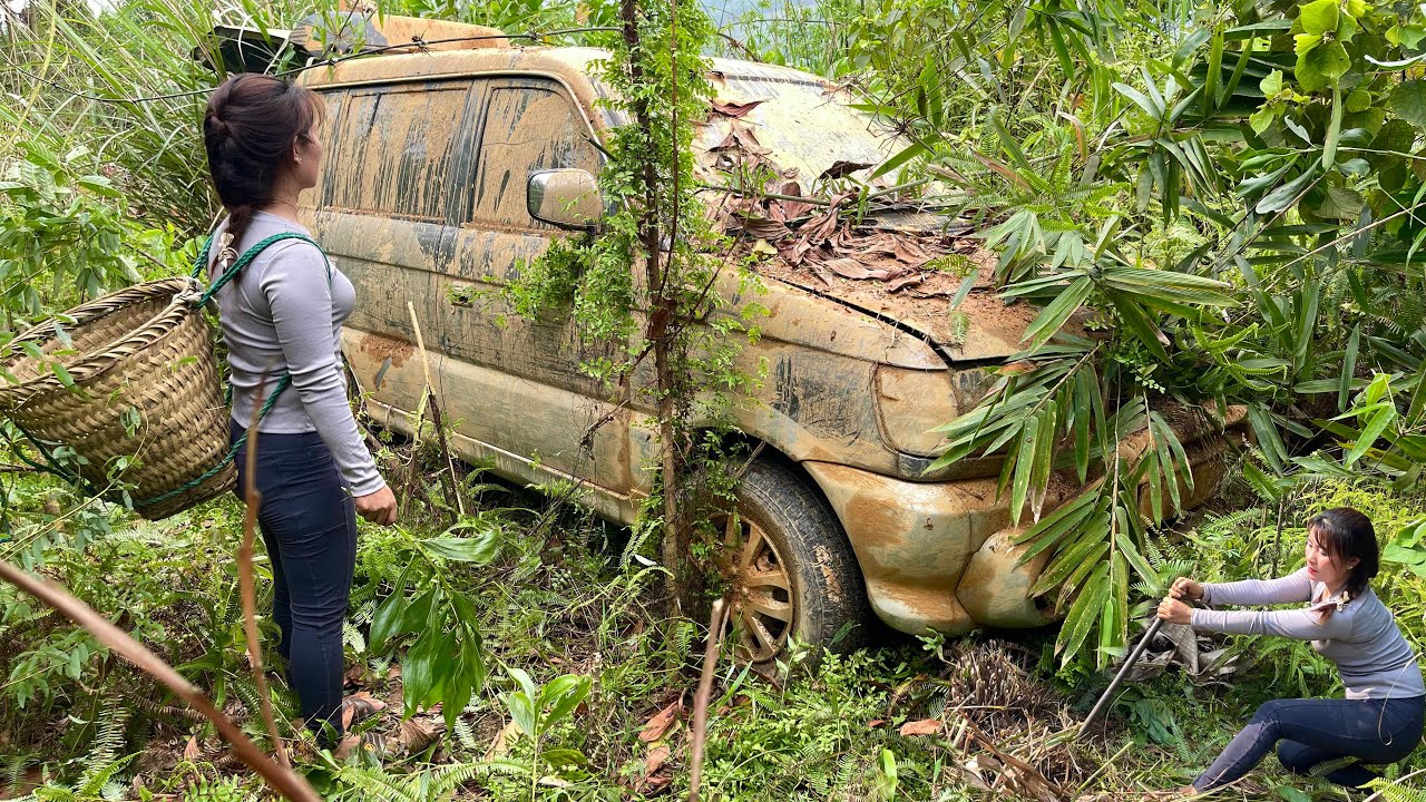 recovery,mitsubishi,can she restart the car abandoned in the wilderness