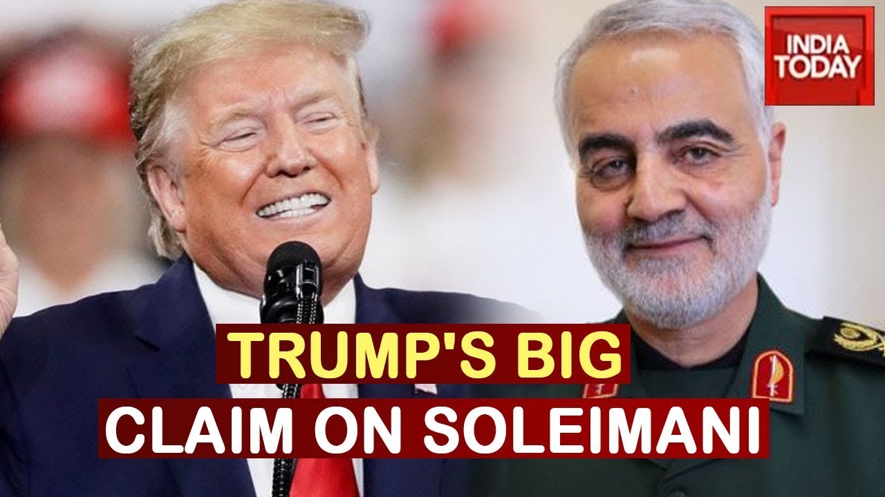 Iran Gen Qassem Soleimani Was Planning Terror Plots In Delhi, Claims Donald Trump