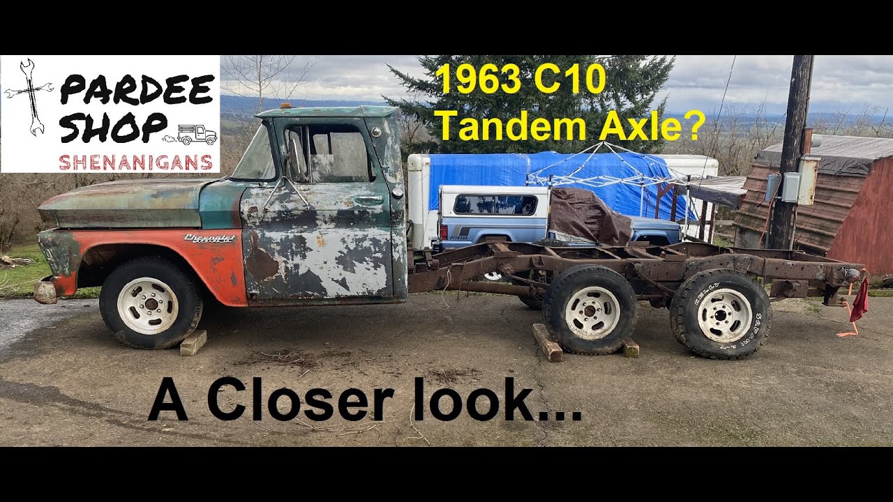 1962 (3) Tandem Axle Chevy C10, can it be saved?