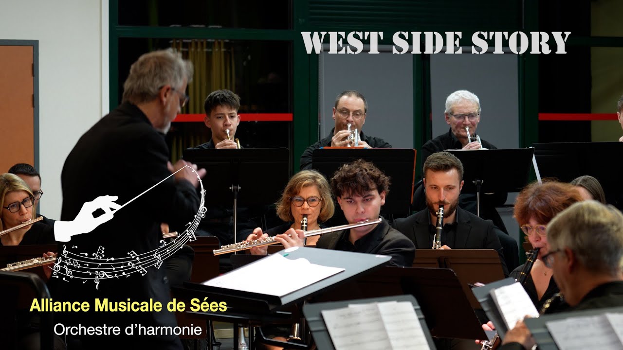 WEST SIDE STORY : extrait du concert de l'Alliance Musicale de Sées