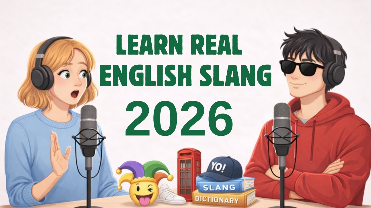 Learn Real English Slang 2026 | Learn English With Podcast!