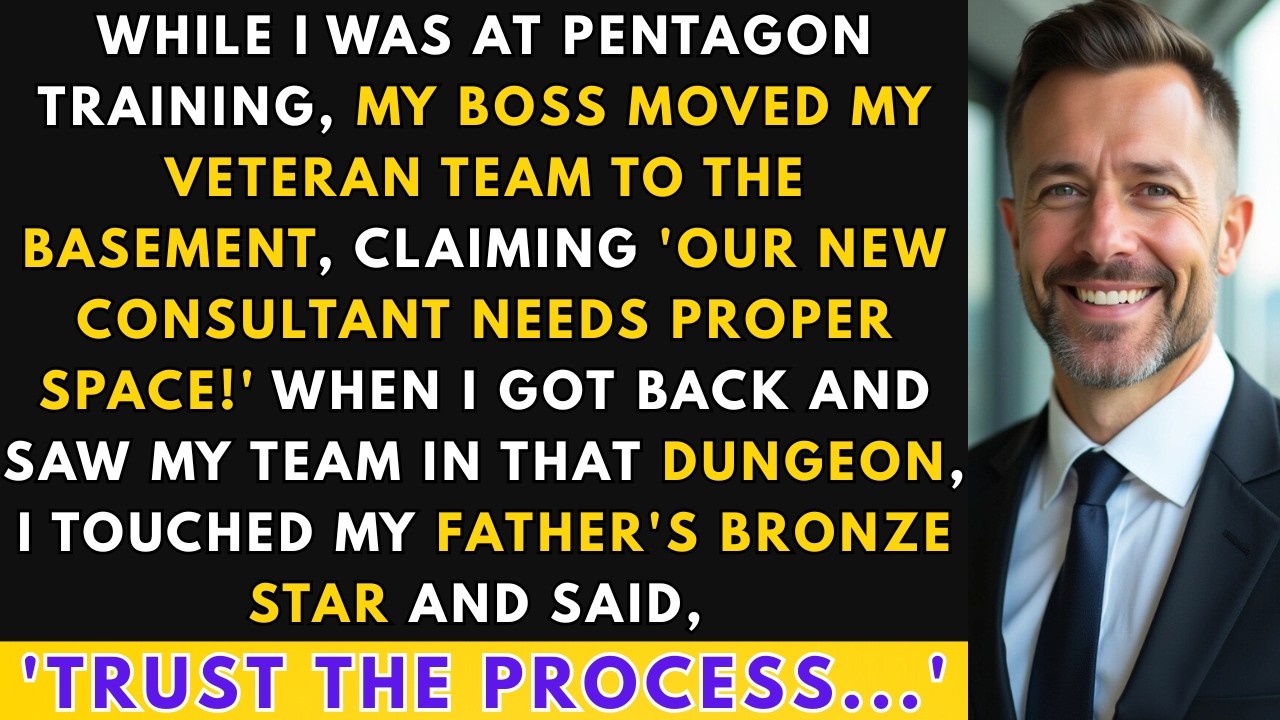 My Boss Moved My Veteran Team To Basement For His 'Golden' Hire—But They Didn't Know