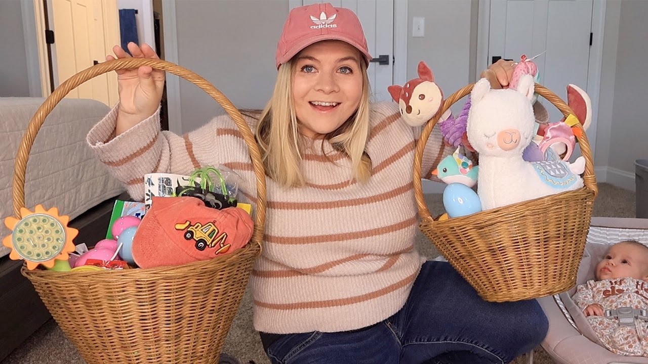 Easter Baskets For a Toddler and Baby!