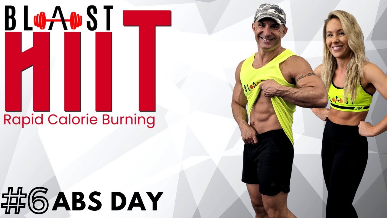 BLAST Rapid Calorie Burning HIIT Workout with Dumbbells #6 By Coach Ali