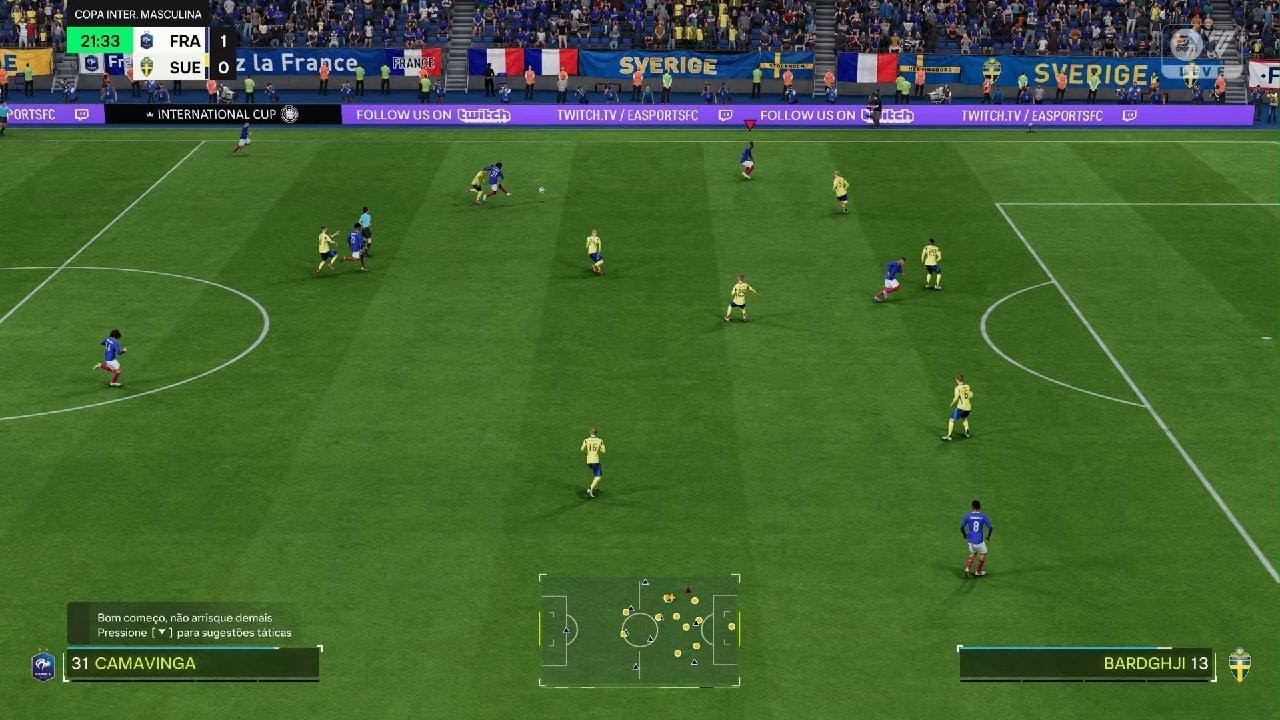 Copa do Mundo - França X Suécia - EA SPORTS FC 25