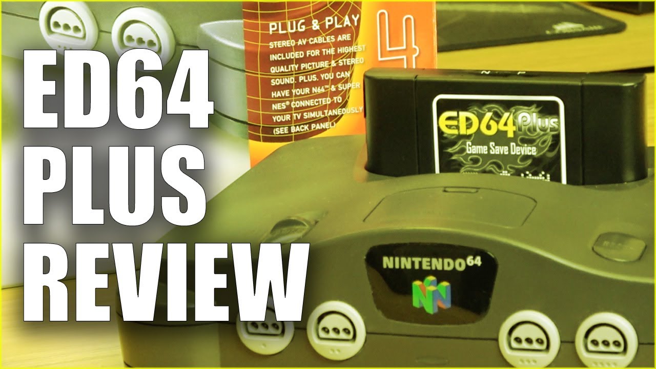 Обзор ED64 Plus — флеш-картридж для Nintendo 64