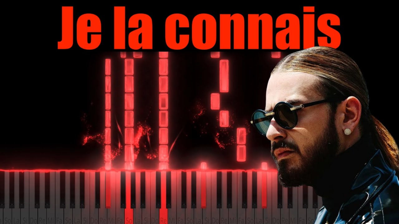 SCH - Je la connais (Piano Tutorial & Cover) - Niveau Moyen