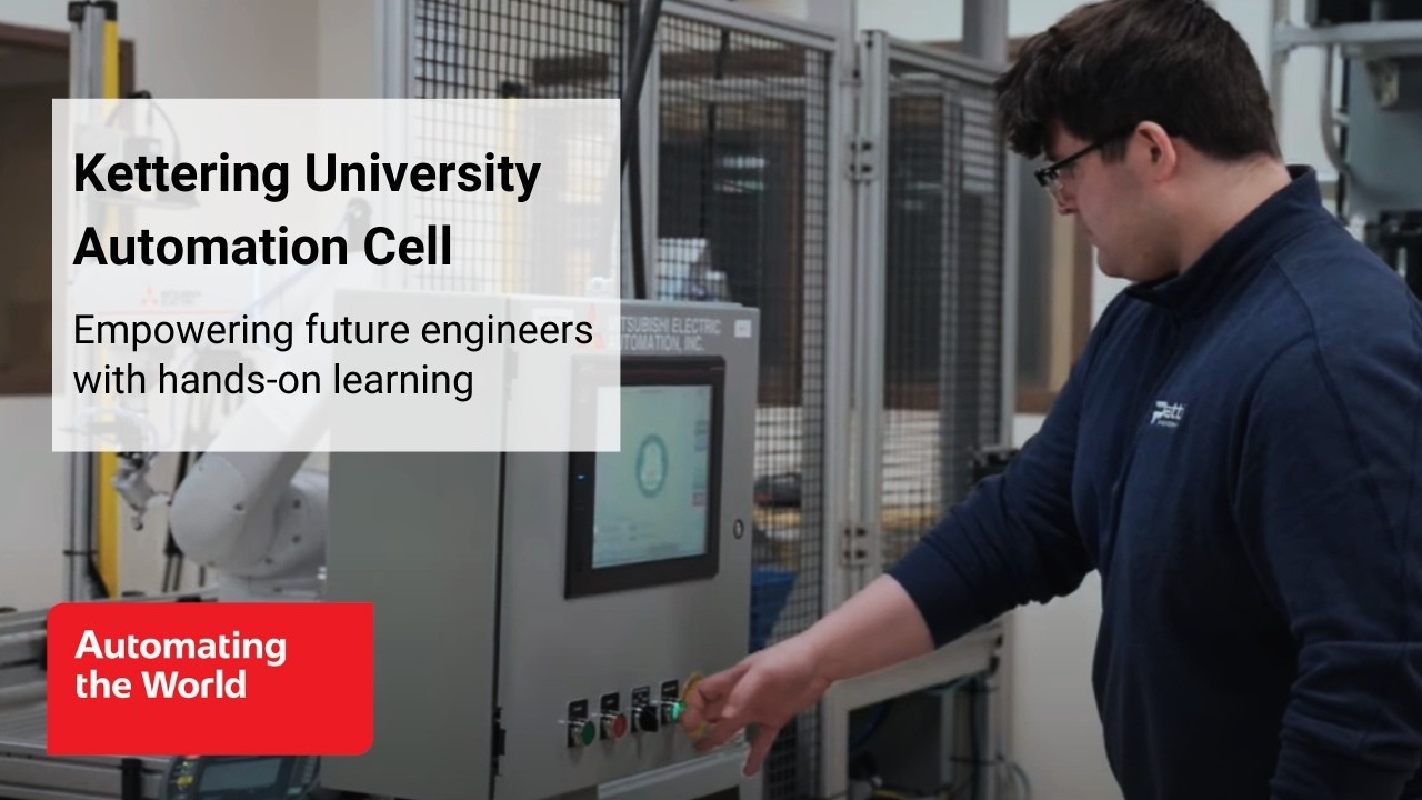 Mitsubishi Electric & Kettering University | Empowering Engineering Students with Hands-On Learning
