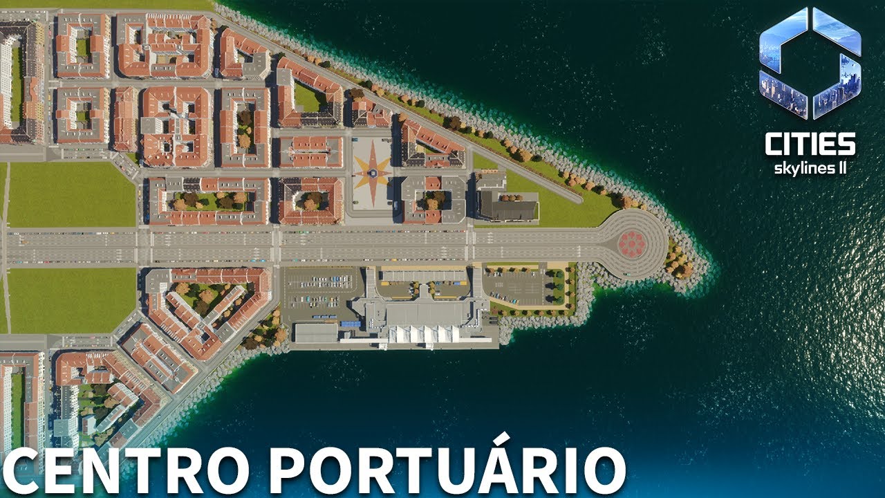#19 | CENTRO ANTIGO COM PORTO [Cities: Skylines 2]