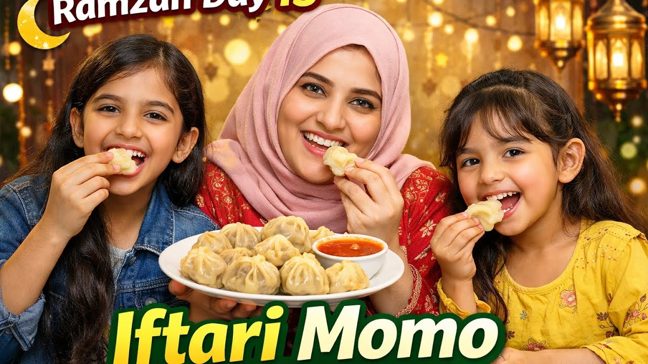 Aaj ki iftari mein humne banaye tasty homemade momo 🥟😋Simple ingredients se ghar par NABA official 