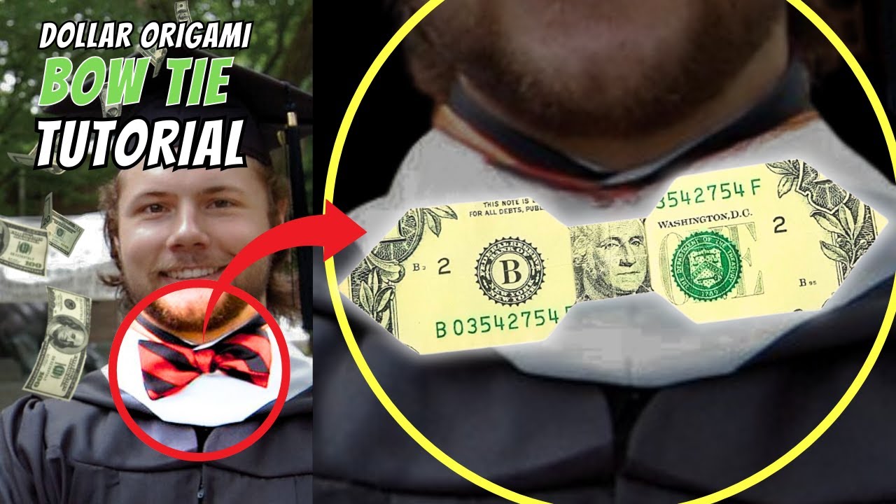 Origami Bow Tie Tutorial - Easy Origami