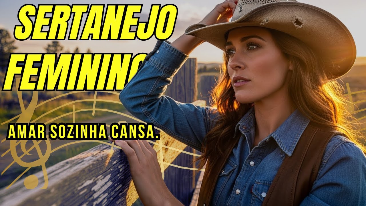 Músicas Para Quem Amou Sozinha Até Cansar.#sertanejofeminino