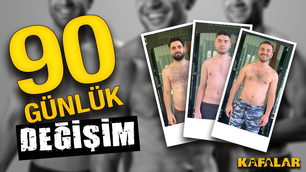 90 GÜNLÜK MUCİZEVİ DEĞİŞİM ! | W/SHREDDED BROTHERS
