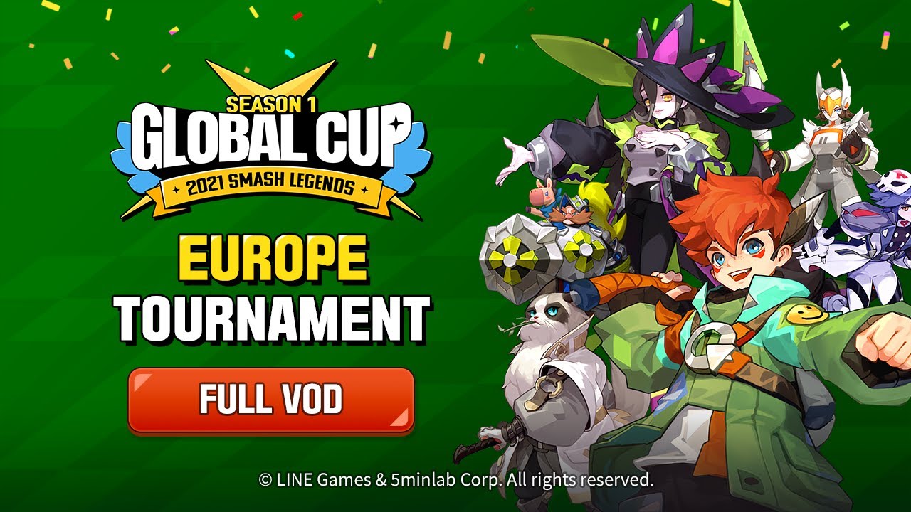 [SMASH LEGENDS] 2021 Global Cup, Europe Tournament Full Version