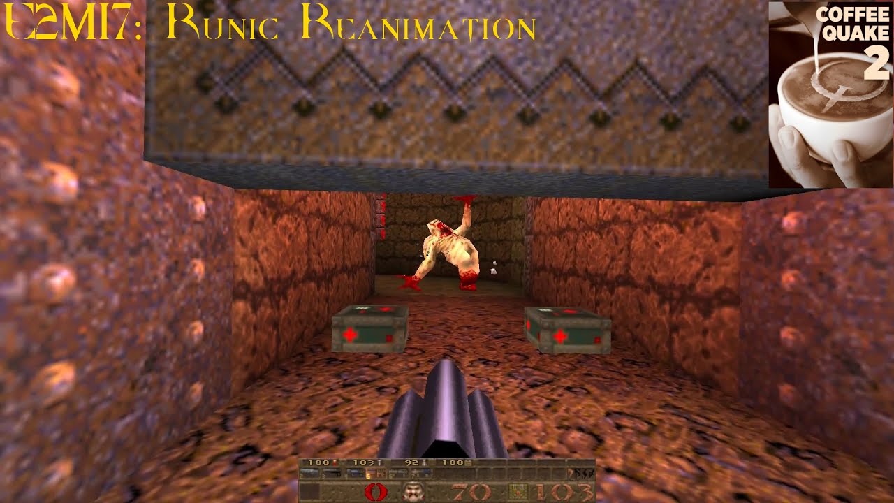 Coffee Quake 2: Double Shot (Normal) - E2M17: Runic Reanimation (100%)