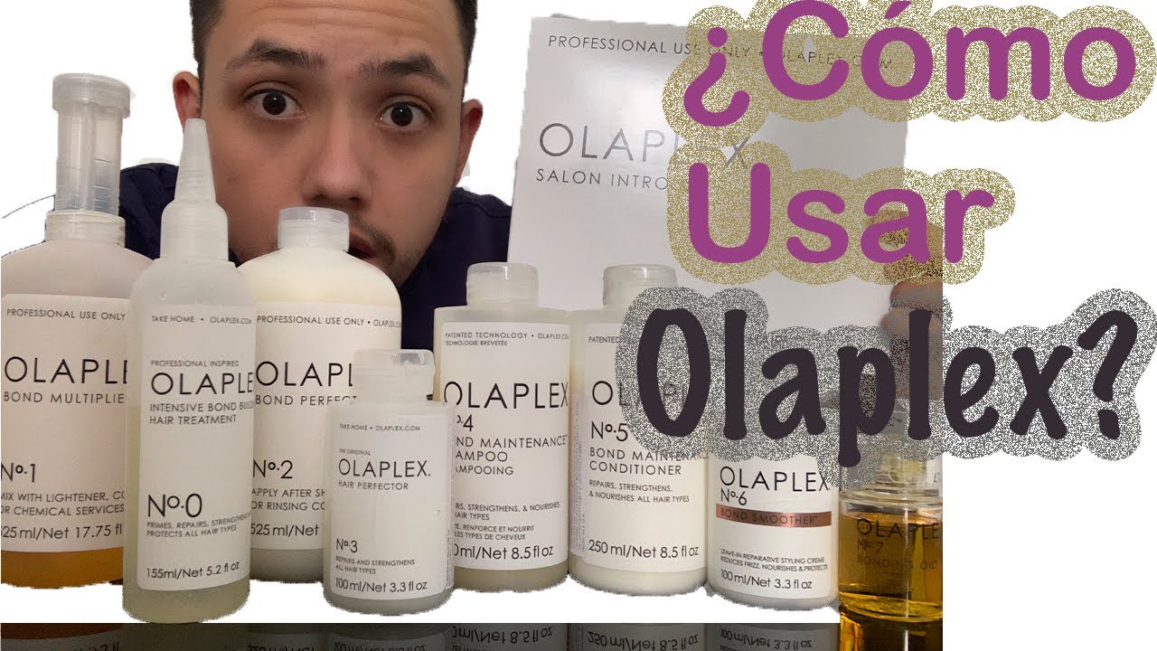 COMO USAR OLAPLEX  Y PREVENIR UN CABELLO DAÑADO | Linea Completa  No 0 - 7  [ Tutorial ]