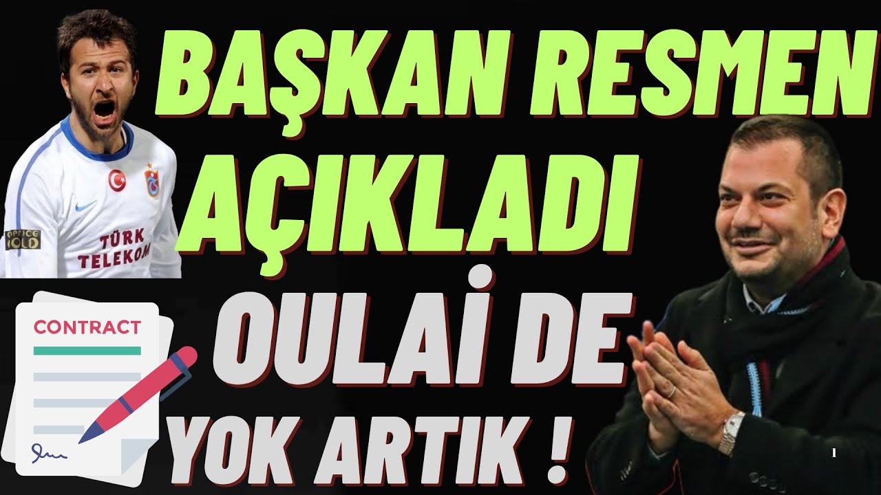 Başkan resmen açıkladı ! O ismi bitirmek istiyoruz! #trabzonspor 