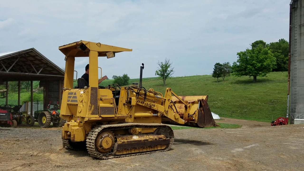 1989 Fiat Allis FL5B Tracked Loader For Sale Operating Video!