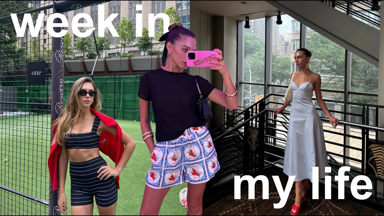 NYC Vlog: week in my life as an influencer