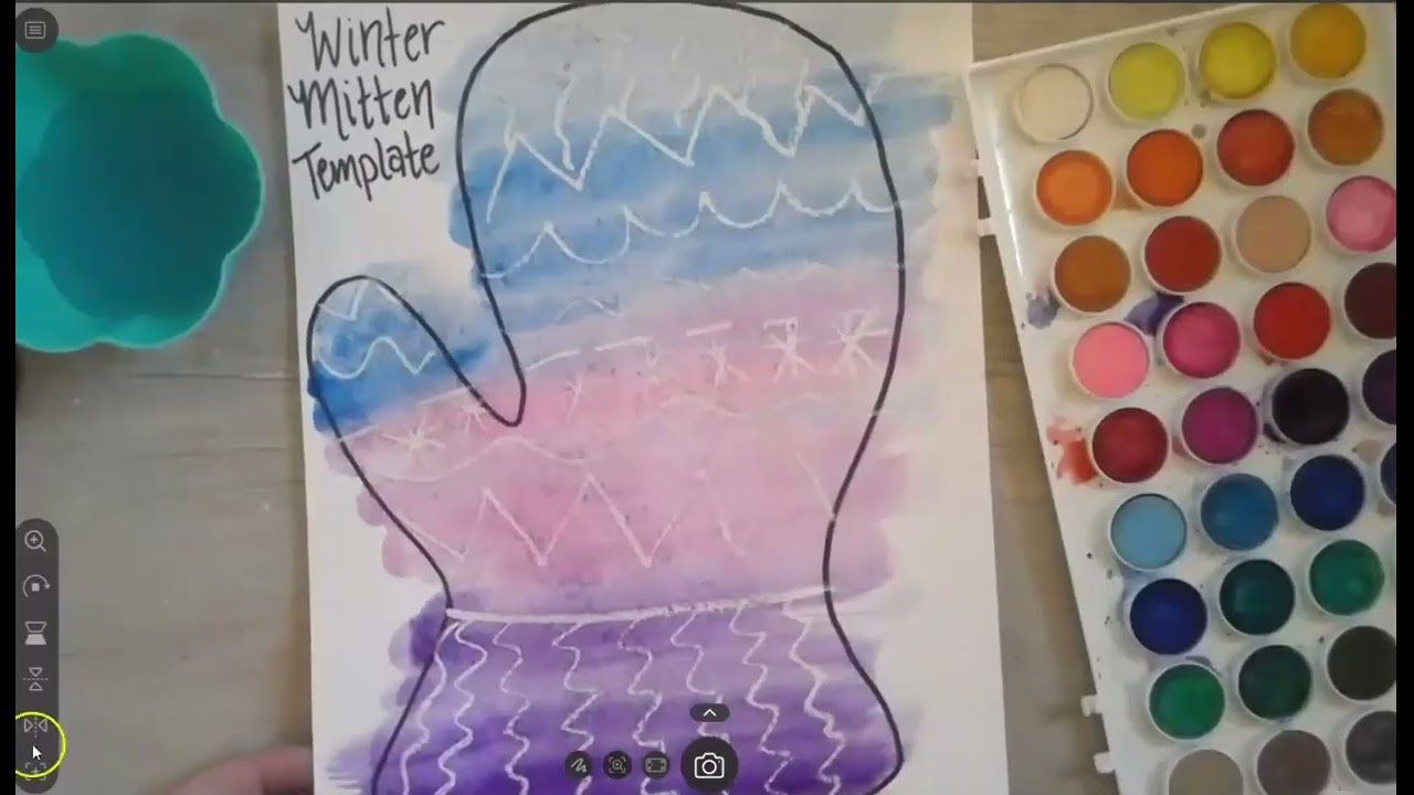 Winter Mittens and Hat