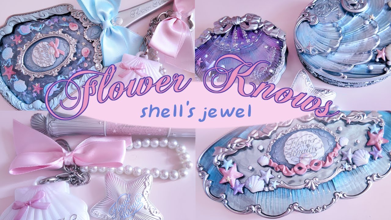 💗 Let's dive into flower knows' new collection | flower knows shell's jewel haul