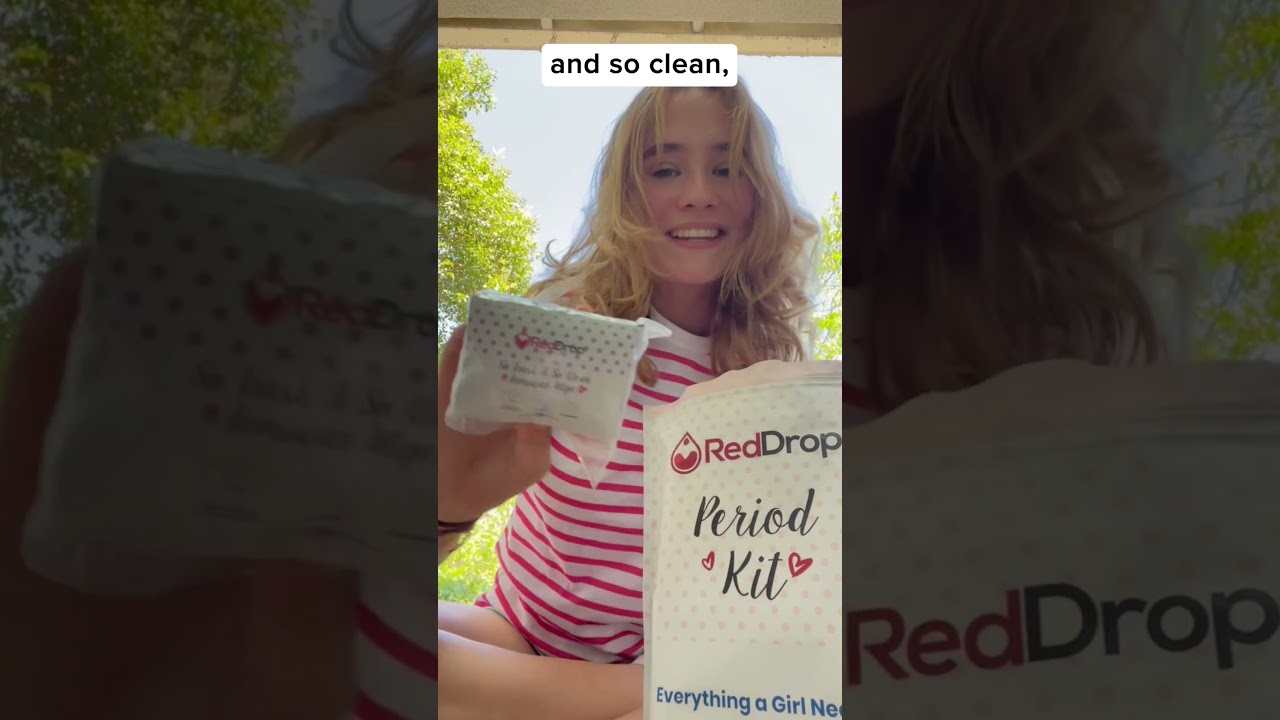 The Best Period Kit for Tweens: RedDrop Unboxing