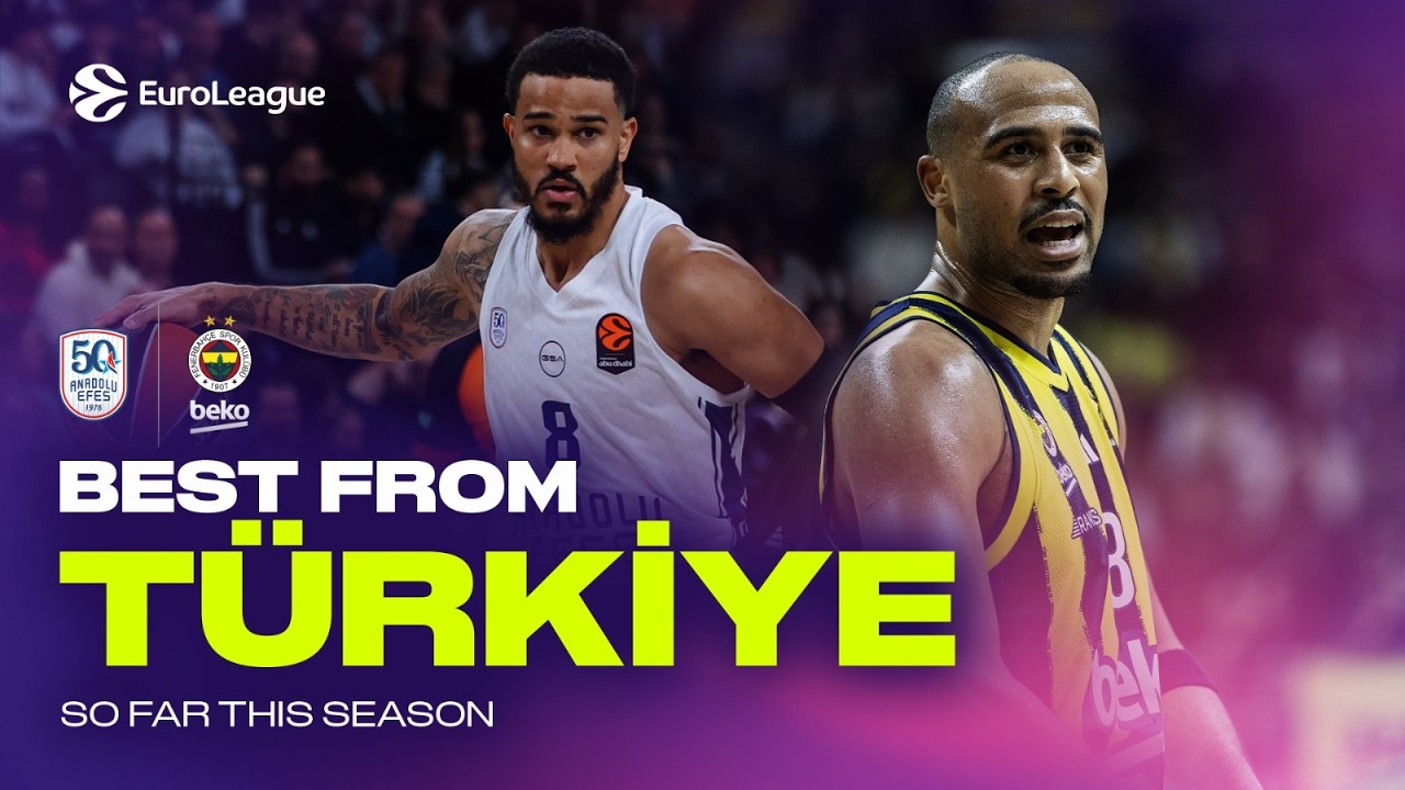 GREATEST PLAYS | Best of Turkish Teams So Far This Season