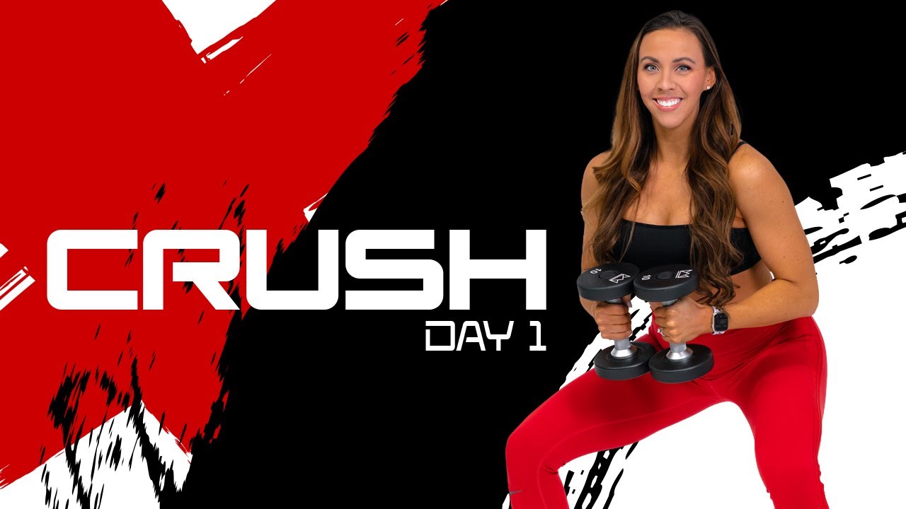30 Minute Legs & Glutes HIIT Workout | CRUSH - Day 1