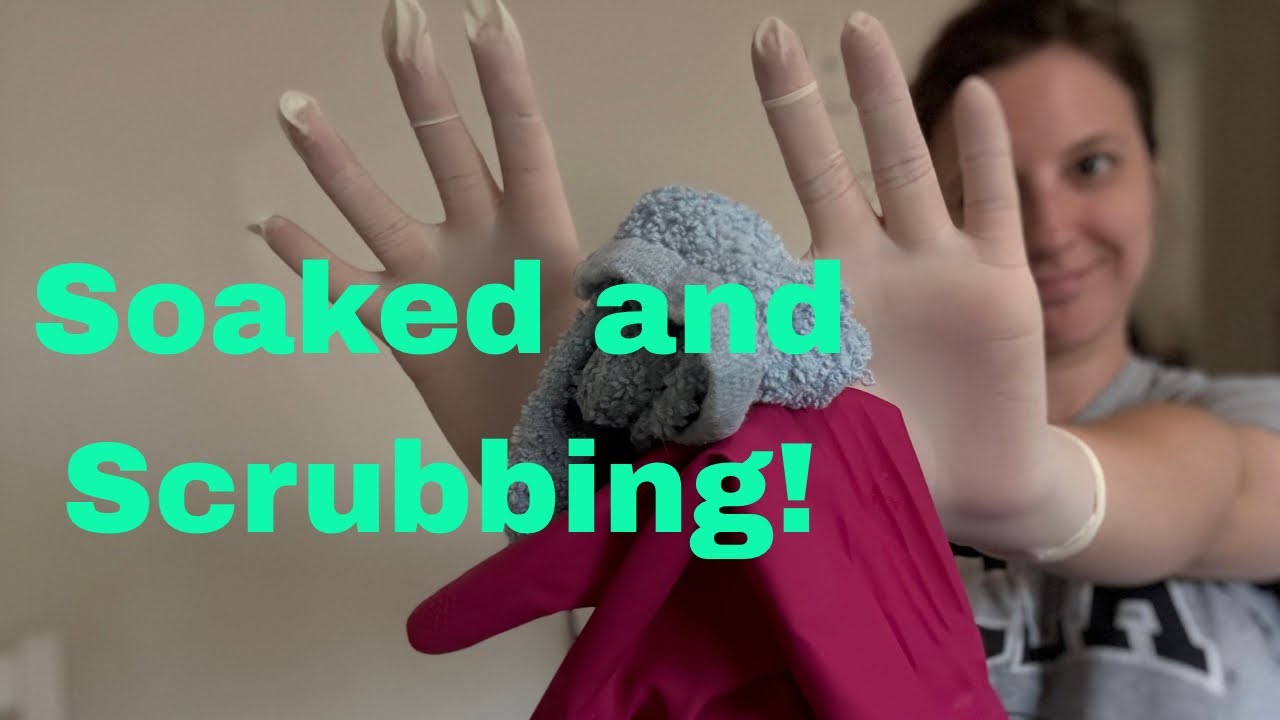 ASMR Cleaning Experience with Tiny Gloves - The MOST Tactile Tingles