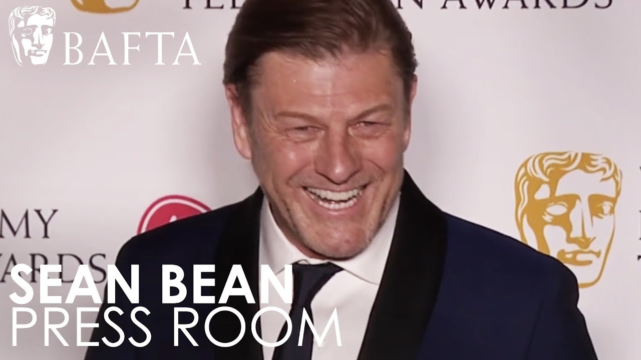Sean Bean Speaks to the Press Following His BAFTA Win | BAFTA TV Awards 2018