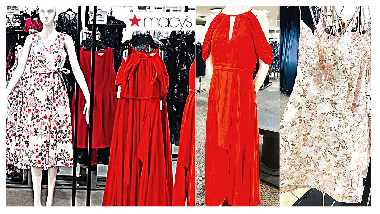 MACY'S DRESSES FOR WOMEN DRESSES ON SALE SUMMER STYLE FASHION CLOTHES 2021