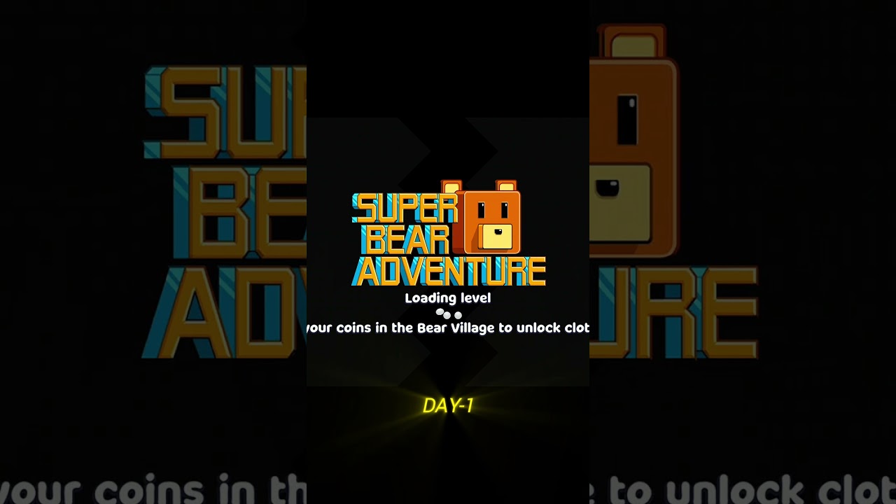 i am back again super Bear adventure #day1 #superbearadventure #trending #games #shorts