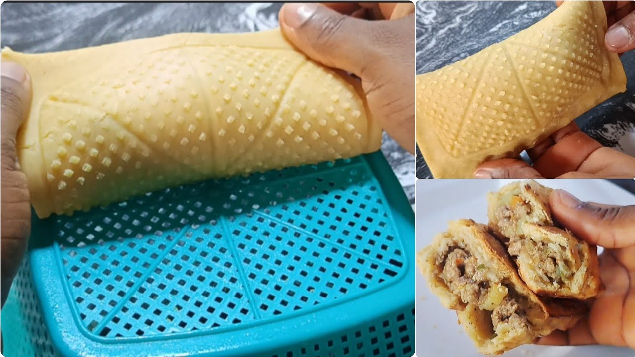 РОСКОШНЫЙ МЯСНОЙ ПИРОГ🥰 Любой, у кого есть пластиковое сито, может приготовить этот пирог