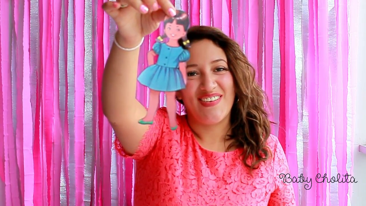 Muñecas recortables / Mariquitas de papel Recortables