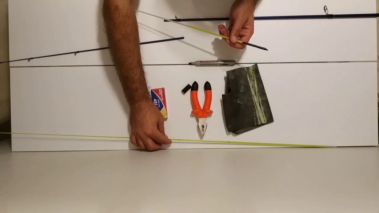 KIRILAN SPiN KAMIŞ TAMiRi Nasıl Yapılır at çek kamış tamiri Balıkçılık