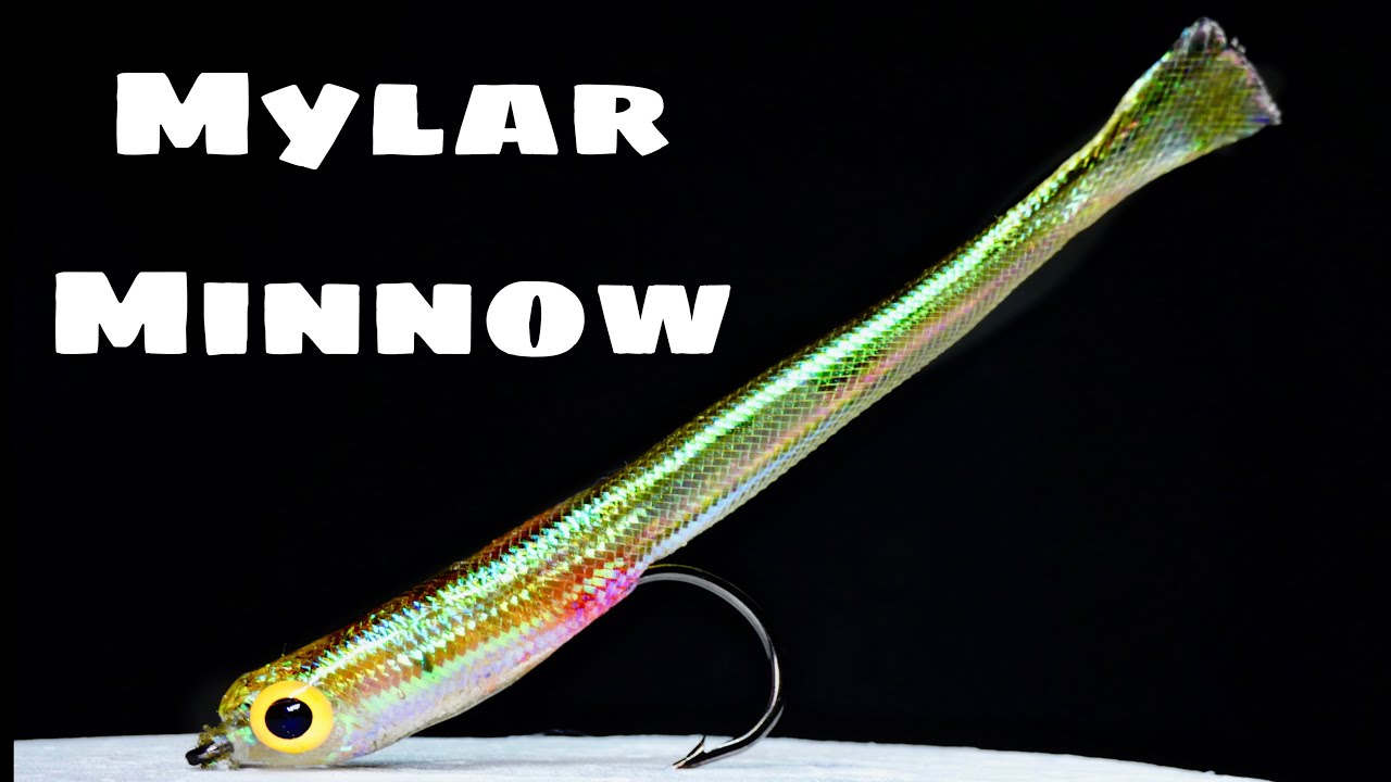 Fly tying MYLAR MINNOW by Jorge G. Huertes