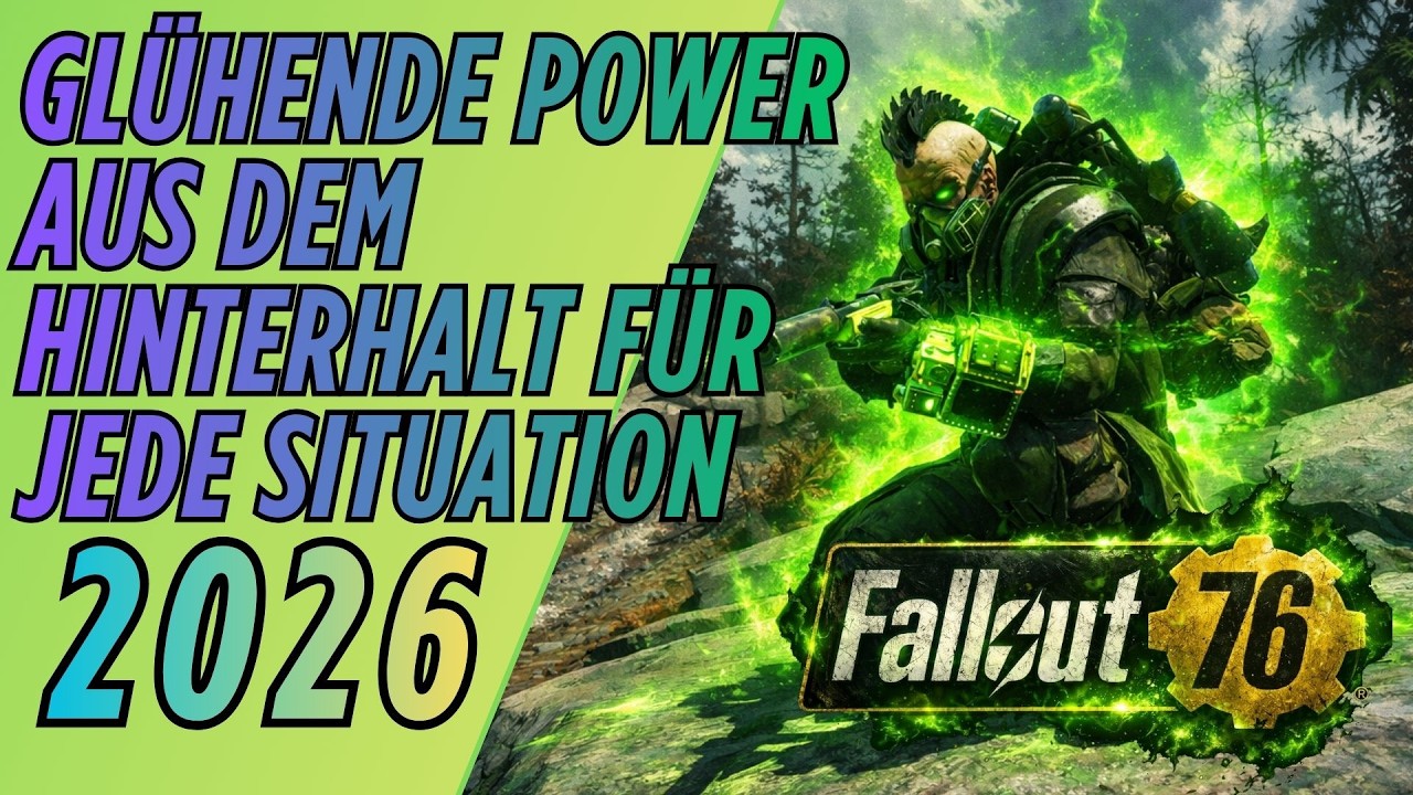 Leuchtender Killer! Ghul Power Play für alle Bereiche in FALLOUT 76