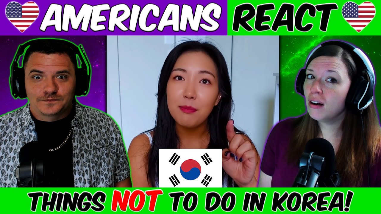 Americans React To Things You Should NOT Do In Korea!