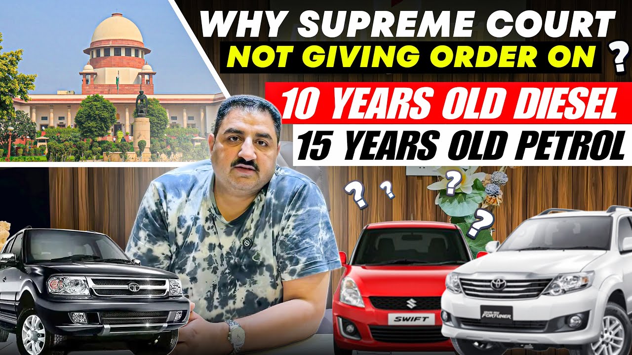 Why Supreme Court Not Giving Order On 10Years Old Diesel/15Years Old Petrol Vehicles? #supremecourt
