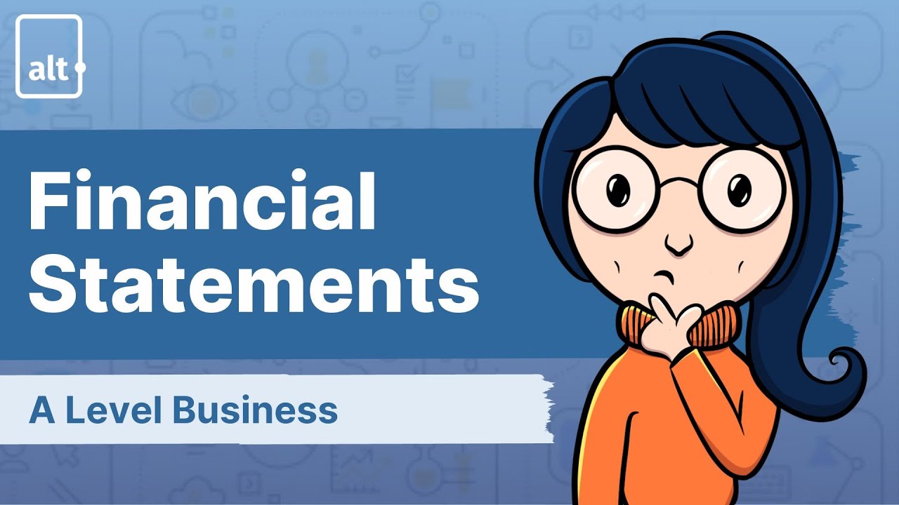 Statement of Profit or Loss: Income Statement | Financial Statements | A level Business 9609