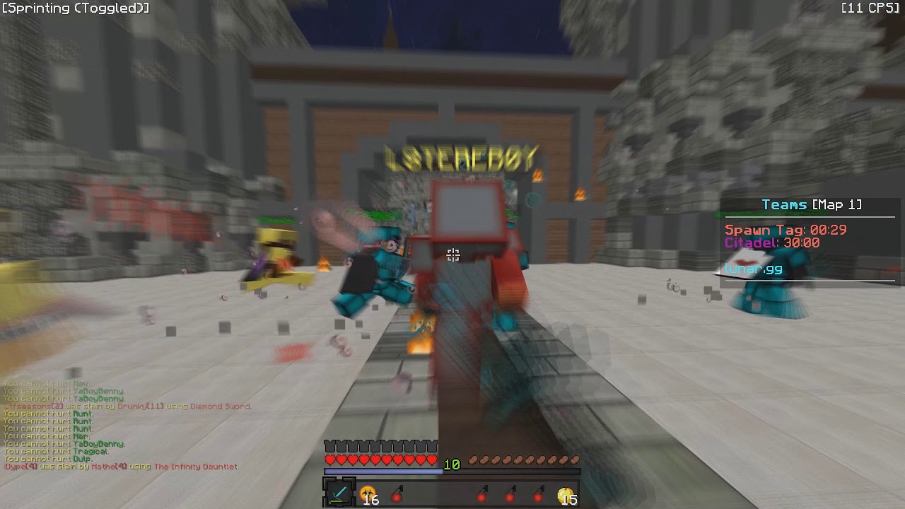 [Lunar Teams Map1] Voltage VS The World @ Citadel (Dragneel, Ninjaturtles, Swift)