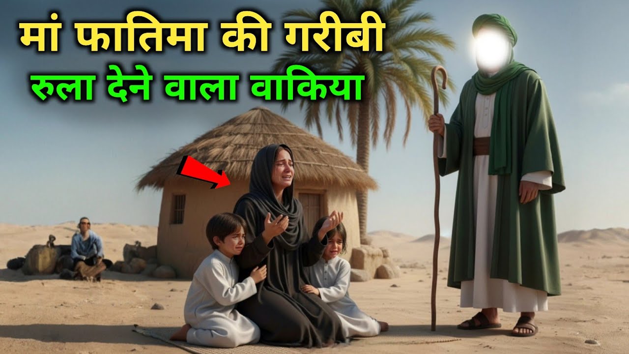 Hazrat Fatima Ki Garibi Ka Dardbhara Waqia | Maa Fatima Ka Rula Dene Wala Qissa