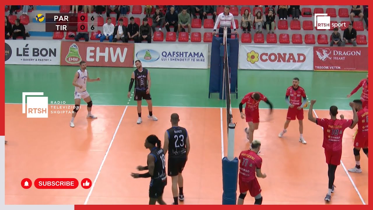 Partizani -Tirana | Ndeshja e Volejbollit në RTSH Sport