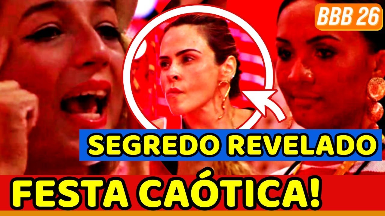 💥🔥Festa CAÓTICA tem TRETA e SEGREDO REVELADO; Ana Paula FICA CHOCADA; Max SE AFUNDA DE VEZ e RENDE