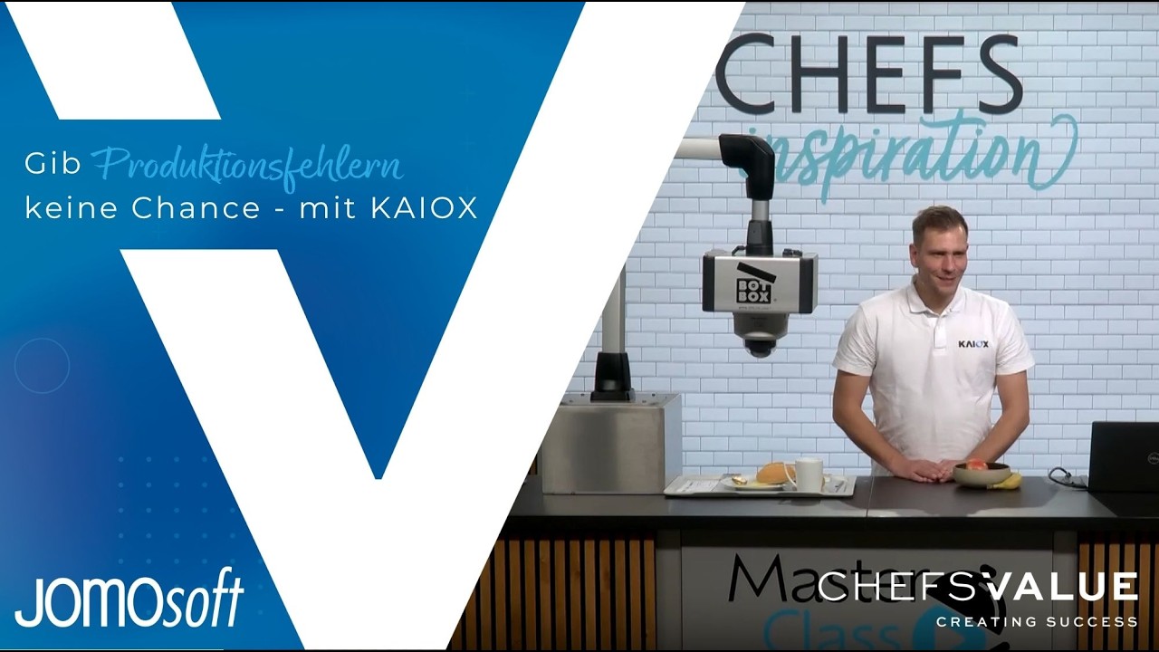 JOMOsoft & KAIOX: Gib Produktionsfehlern keine Chance!