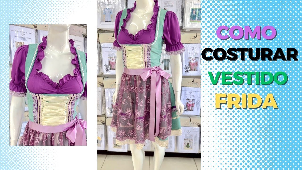 Vestido Frida costura