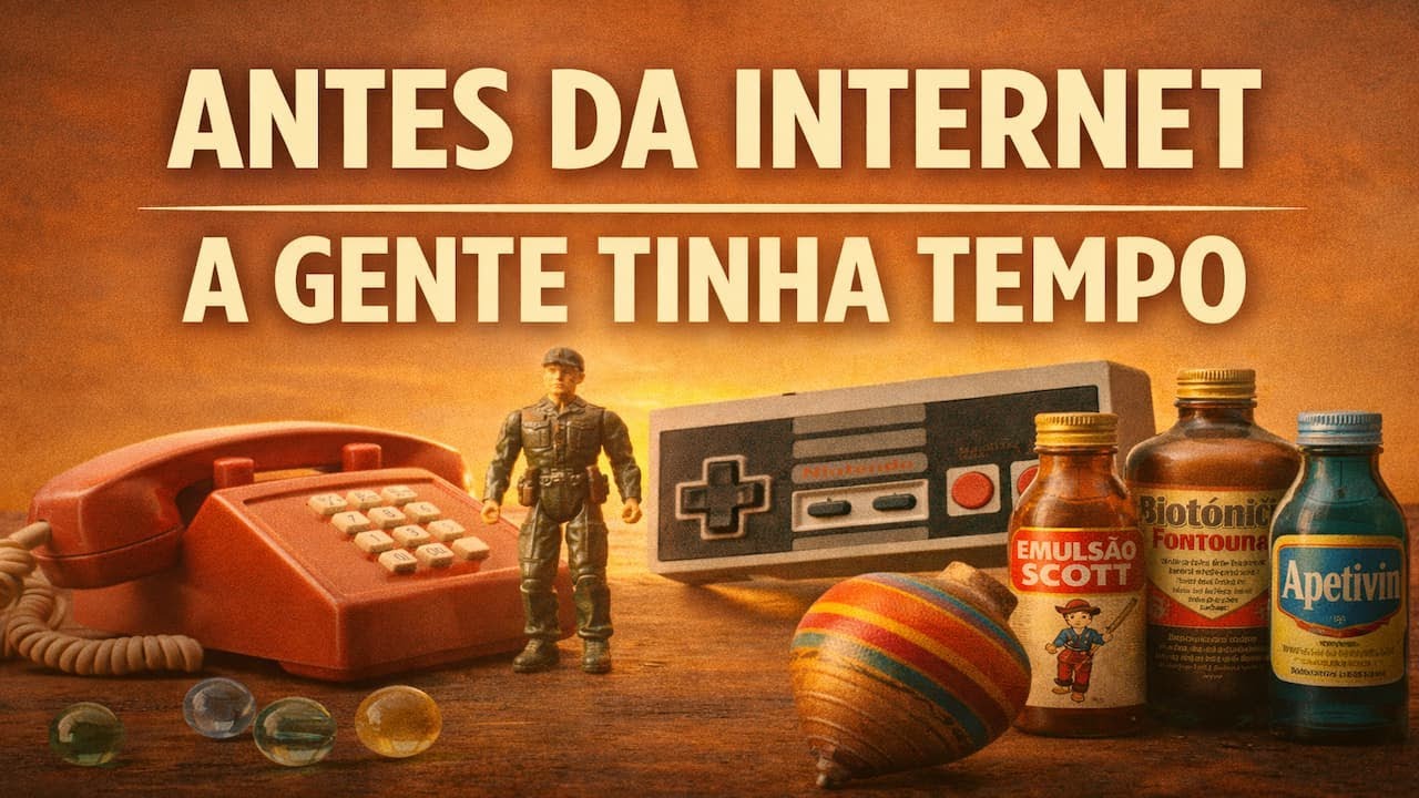 Antes da internet, a gente tinha tempo | Memórias dos anos 80.