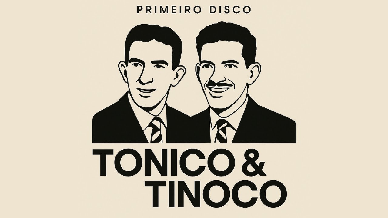 O primeiro disco de Tonico & Tinoco: 1945 - Em vez de me agradecer, cateretê. 78 rpm