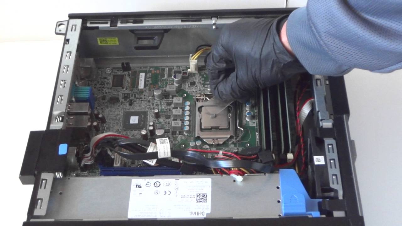 Dell Optiplex 790 Upgrade Install Replace Change Processor
