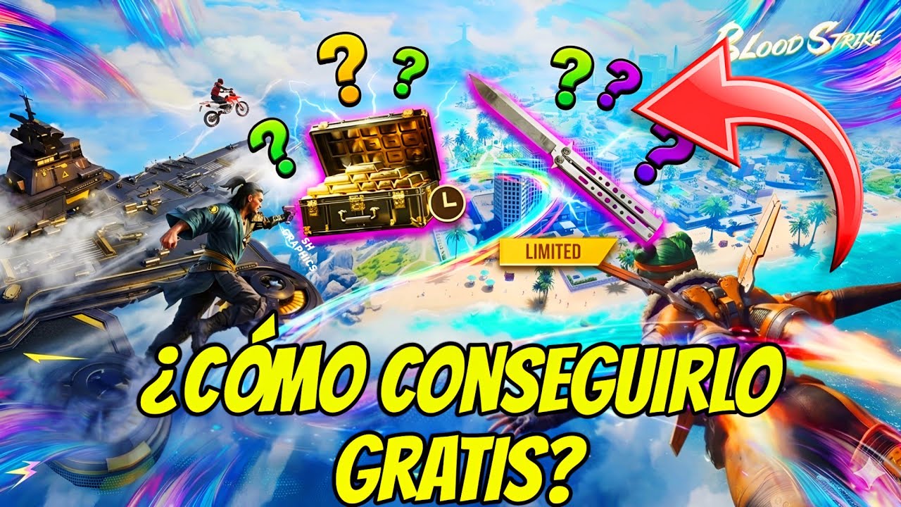  !GRATIS AHORA! Cómo Conseguir el CUCHILLO MARIPOSA y Oro en Blood Strike (Aniversario